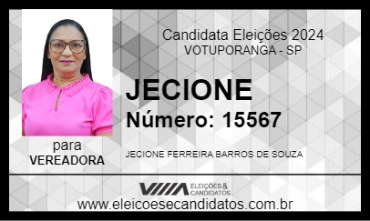 Candidato JECIONE 2024 - VOTUPORANGA - Eleições