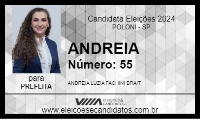 Candidato ANDREIA 2024 - POLONI - Eleições