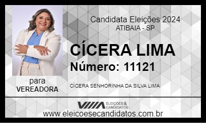 Candidato CÍCERA LIMA 2024 - ATIBAIA - Eleições