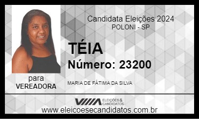 Candidato TÉIA 2024 - POLONI - Eleições