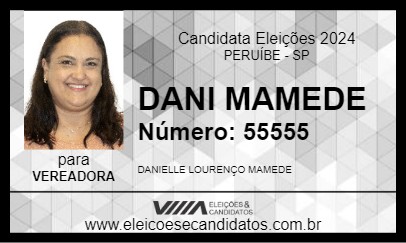 Candidato DANI MAMEDE 2024 - PERUÍBE - Eleições