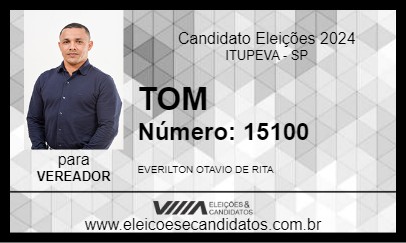 Candidato TOM 2024 - ITUPEVA - Eleições