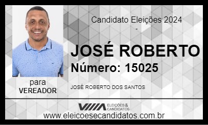 Candidato JOSÉ ROBERTO 2024 - SANTOS - Eleições