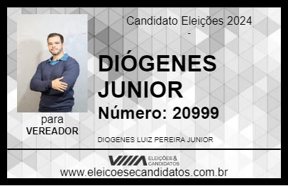 Candidato DIÓGENES JUNIOR 2024 - SUMARÉ - Eleições