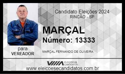 Candidato MARÇAL 2024 - RINCÃO - Eleições