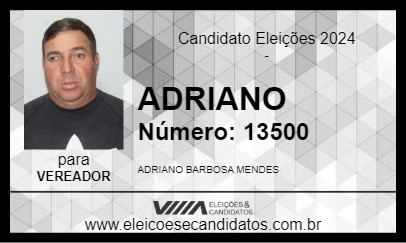 Candidato ADRIANO 2024 - CACHOEIRA PAULISTA - Eleições