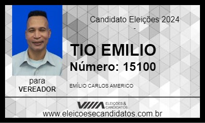 Candidato TIO EMILIO 2024 - BERTIOGA - Eleições