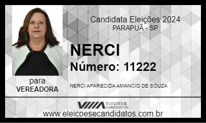 Candidato NERCI 2024 - PARAPUÃ - Eleições