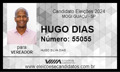 Candidato HUGO DIAS 2024 - MOGI GUAÇU - Eleições