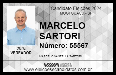 Candidato MARCELO SARTORI 2024 - MOGI GUAÇU - Eleições