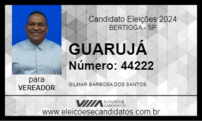 Candidato GUARUJÁ 2024 - BERTIOGA - Eleições