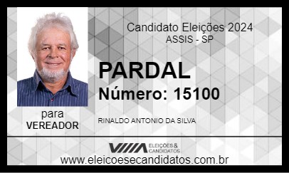 Candidato PARDAL 2024 - ASSIS - Eleições