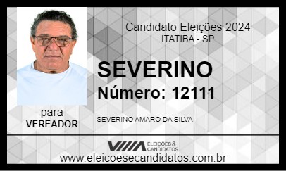 Candidato SEVERINO 2024 - ITATIBA - Eleições