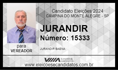 Candidato JURANDIR 2024 - CAMPINA DO MONTE ALEGRE - Eleições