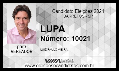 Candidato LUPA 2024 - BARRETOS - Eleições