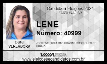 Candidato LENE 2024 - FARTURA - Eleições