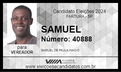 Candidato SAMUEL 2024 - FARTURA - Eleições