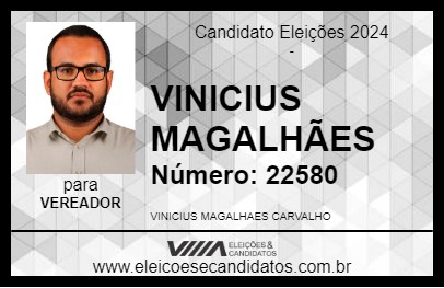 Candidato VINICIUS MAGALHÃES 2024 - ITAPECERICA DA SERRA - Eleições