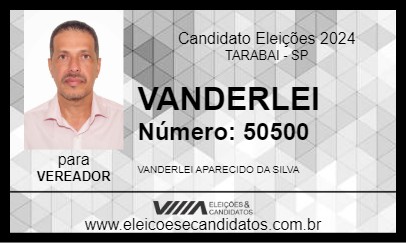 Candidato VANDERLEI 2024 - TARABAI - Eleições