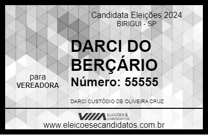 Candidato DARCI DO BERÇÁRIO 2024 - BIRIGUI - Eleições