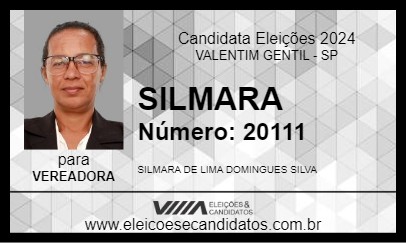 Candidato SILMARA 2024 - VALENTIM GENTIL - Eleições