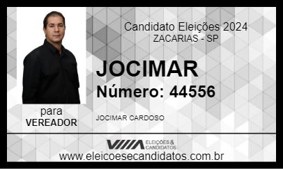 Candidato JOCIMAR 2024 - ZACARIAS - Eleições