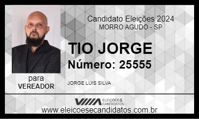 Candidato TIO JORGE 2024 - MORRO AGUDO - Eleições