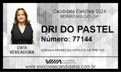 Candidato DRI DO PASTEL 2024 - MORRO AGUDO - Eleições