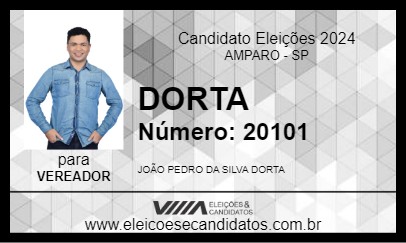 Candidato DORTA 2024 - AMPARO - Eleições