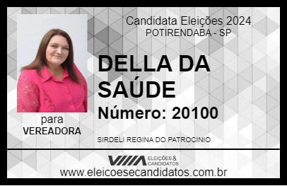 Candidato DELLA DA SAÚDE 2024 - POTIRENDABA - Eleições