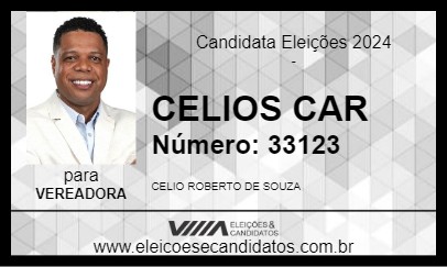 Candidato CELIOS CAR 2024 - TABOÃO DA SERRA - Eleições