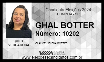 Candidato GHAL BOTTER 2024 - POMPÉIA - Eleições