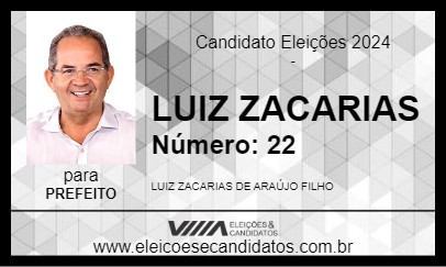 Candidato LUIZ ZACARIAS 2024 - SANTO ANDRÉ - Eleições