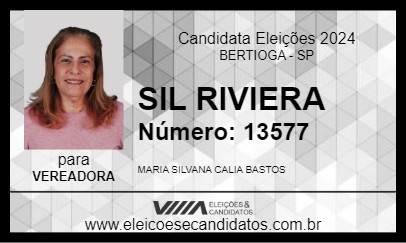 Candidato SIL RIVIERA 2024 - BERTIOGA - Eleições