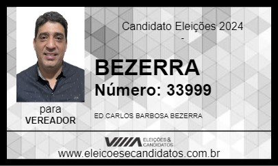 Candidato BEZERRA 2024 - SÃO CAETANO DO SUL - Eleições