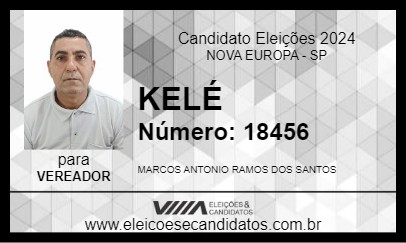 Candidato KELÉ 2024 - NOVA EUROPA - Eleições