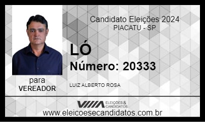 Candidato LÓ 2024 - PIACATU - Eleições