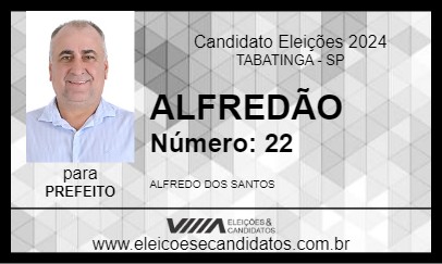 Candidato ALFREDÃO 2024 - TABATINGA - Eleições