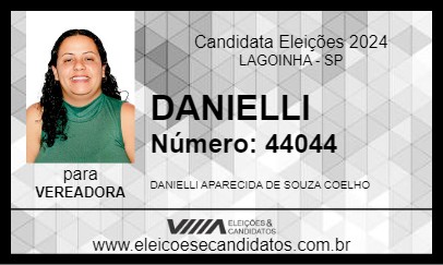 Candidato DANIELLI 2024 - LAGOINHA - Eleições