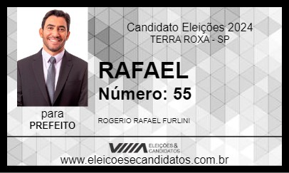 Candidato RAFAEL 2024 - TERRA ROXA - Eleições