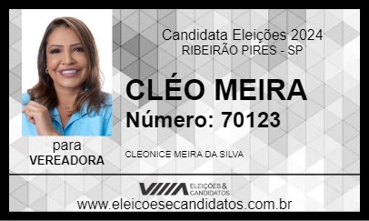 Candidato CLÉO MEIRA 2024 - RIBEIRÃO PIRES - Eleições