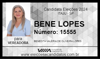 Candidato BENE LOPES 2024 - ITAJU - Eleições