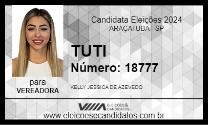 Candidato TUTI 2024 - ARAÇATUBA - Eleições