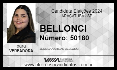 Candidato BELLONCI 2024 - ARAÇATUBA - Eleições