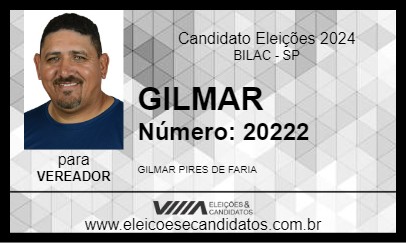 Candidato GILMAR 2024 - BILAC - Eleições