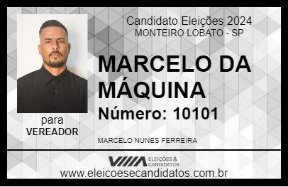 Candidato MARCELO NUNES 2024 - MONTEIRO LOBATO - Eleições