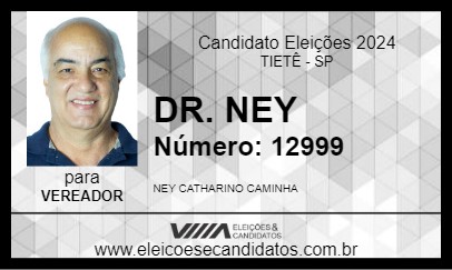 Candidato DR. NEY 2024 - TIETÊ - Eleições