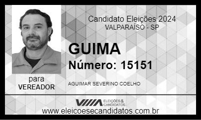 Candidato GUIMA 2024 - VALPARAÍSO - Eleições