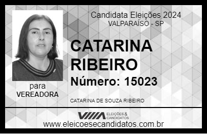 Candidato CATARINA RIBEIRO 2024 - VALPARAÍSO - Eleições