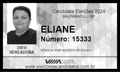 Candidato ELIANE 2024 - VALPARAÍSO - Eleições